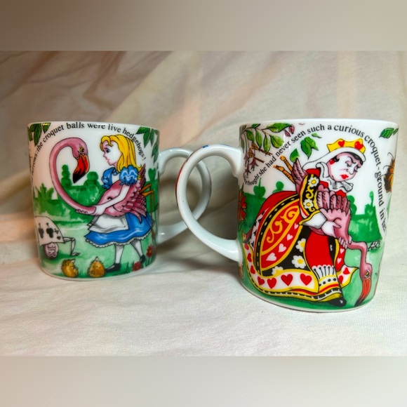 Paul Cardew Dining Alice In Wonderland Cafe Mugs Poshmark